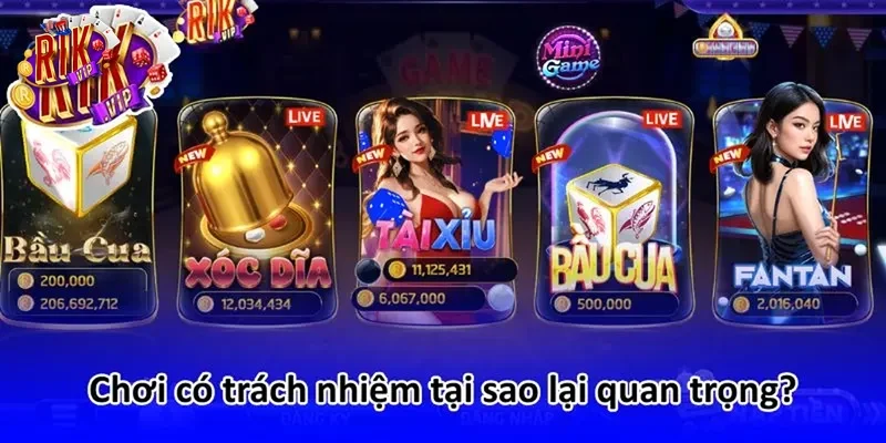 Công nghệ hỗ trợ người chơi tự quản lý tại Rikvip